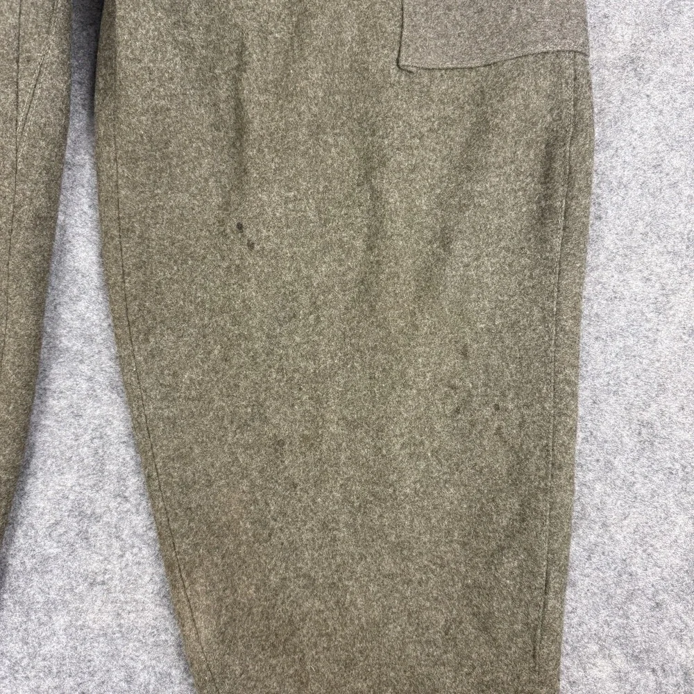 VTG WWII Pants Swedish Army Crown M39 30x32 Wool Cargo Military Trousers 1941